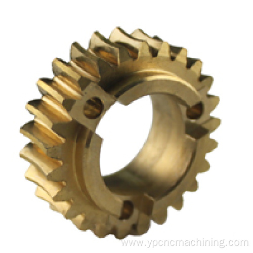 Custom CNC micro manual DC worm gear